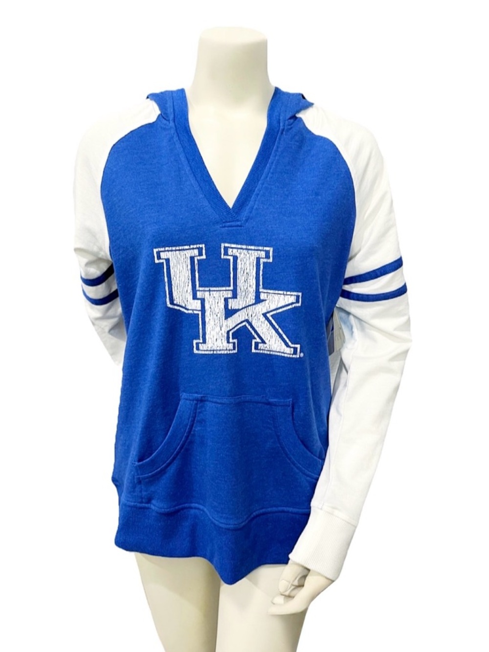 Columbia Kentucky Wildcats Hoodie Women’s XL Blue White NCAA